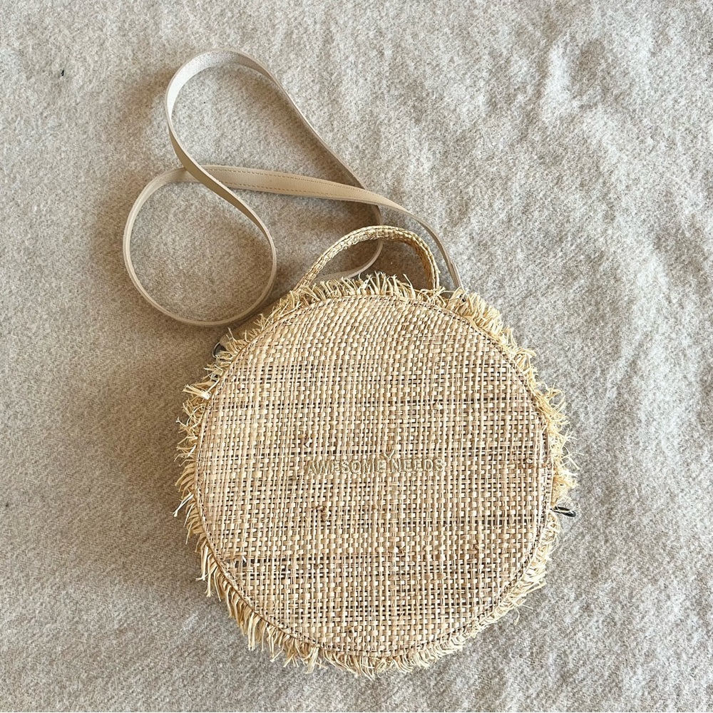 Awesome Needs raffia burning circle bag - Picture 2 of 9
